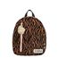 Zebra Trends Girls Backpack S zebra brown