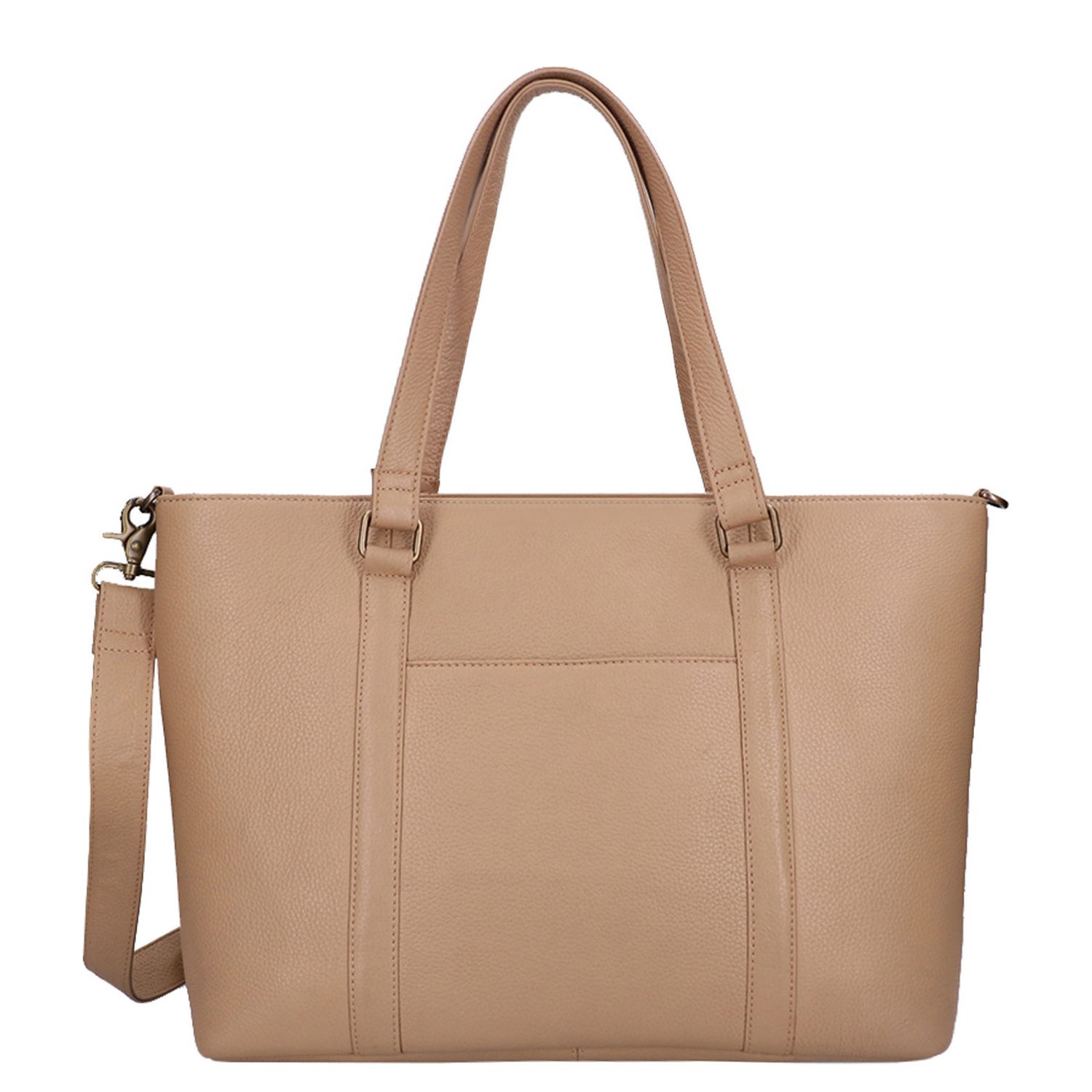 DIMAGINI Zyra Workbag 17" caramel handtas dames