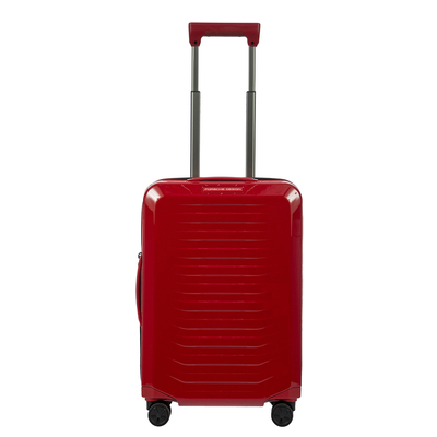 Porsche Design Roadster Hardcase 4 Wheel Cabin Trolley carmine red shiny