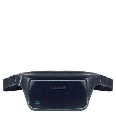 Piquadro Blue Square Bum Bag night blue