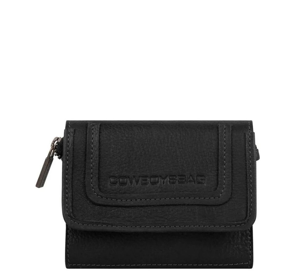Cowboysbag portemonnee zwart