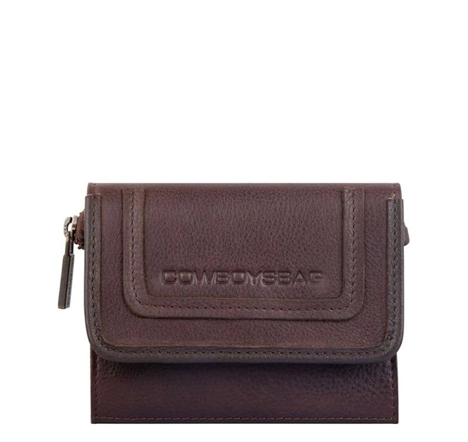 Cowboysbag portemonnee bruin
