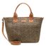 Chabo Romio Jaquard Shopper 14" cognac