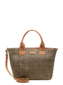Chabo Romio Jaquard Shopper 14" cognac