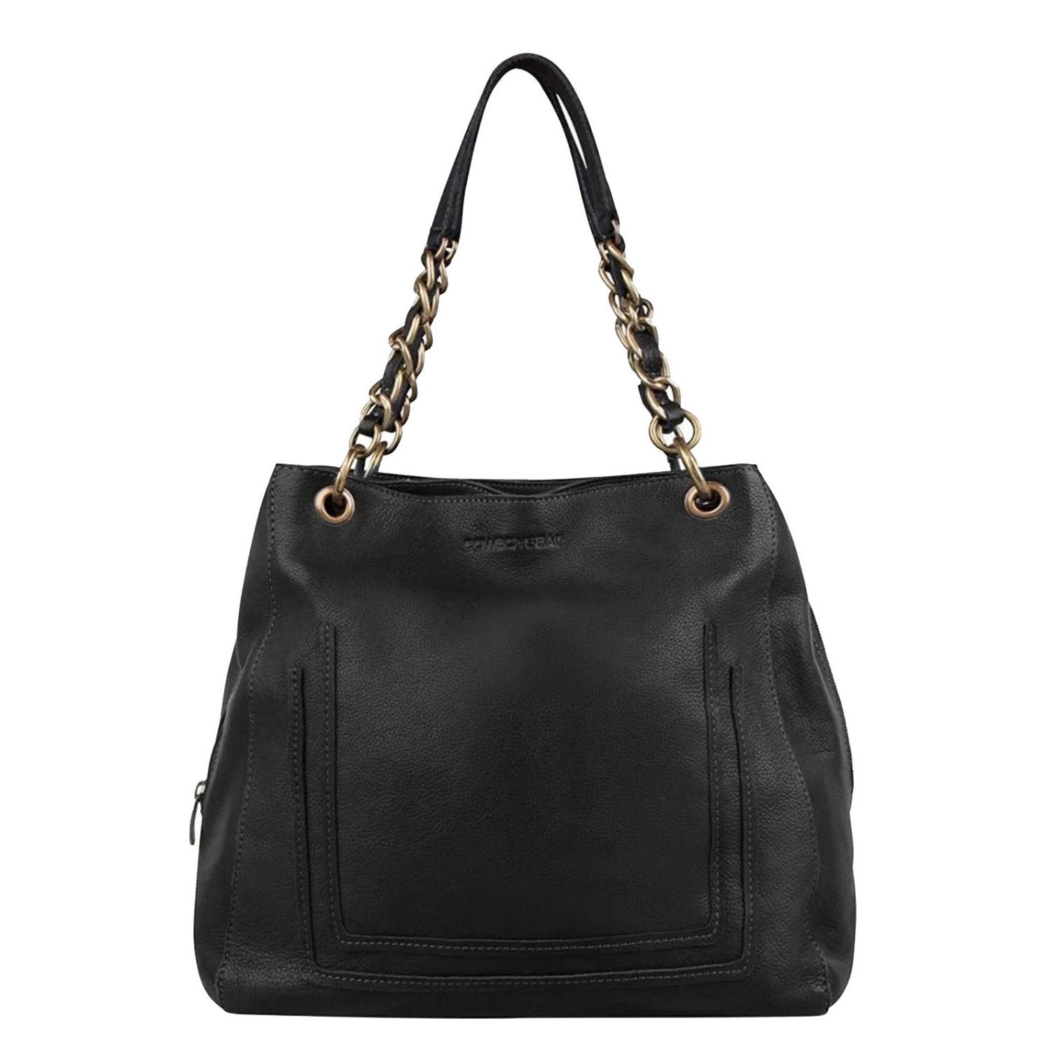 Cowboysbag schoudertas zwart