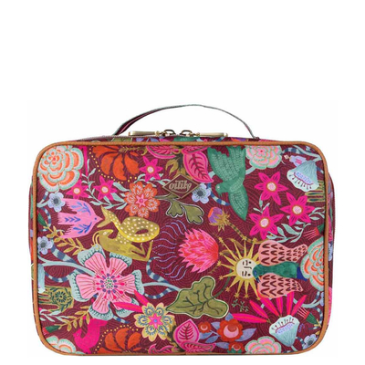 Oilily Cara Travel Kit With Hook cabernet