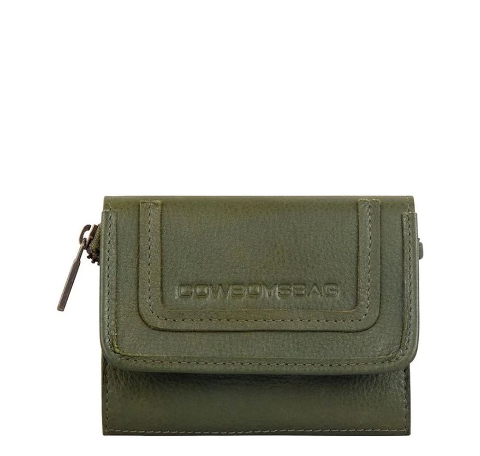 Cowboysbag portemonnee groen