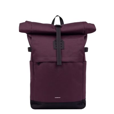 Sandqvist Icon Rolltop Backpack M cabernet