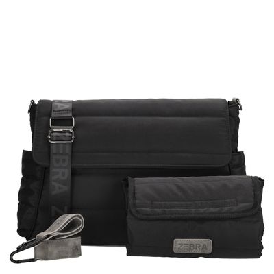 Zebra Trends Elske Diaperbag black