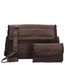 Zebra Trends Elske Diaperbag dark brown