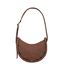Sandqvist Curve Crossbody Round S dark taupe