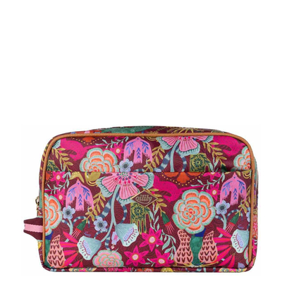 Oilily Cloe Pocket Cosmetic Bag cabernet