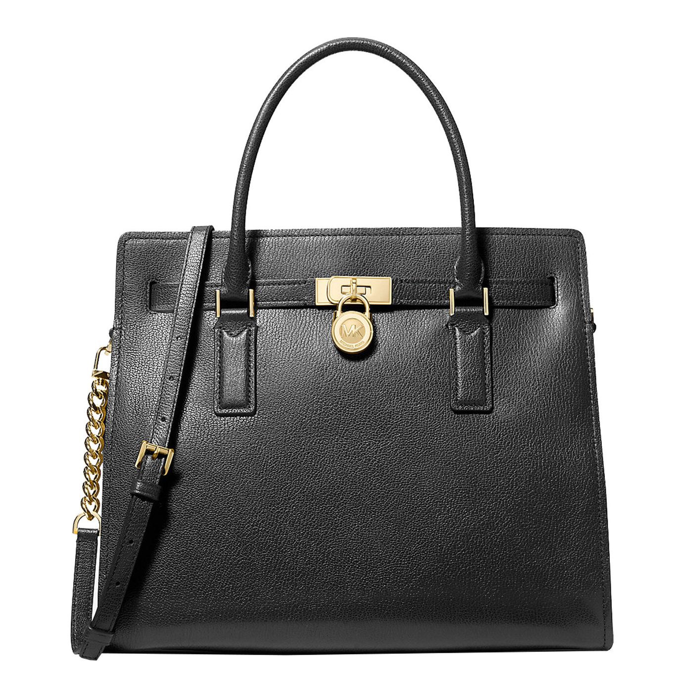 Michael Kors Hamilton schoudertas zwart