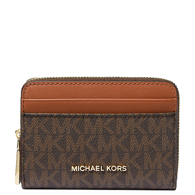 Michael Kors Jet Set SM Za Coin Card Case brn/acorn
