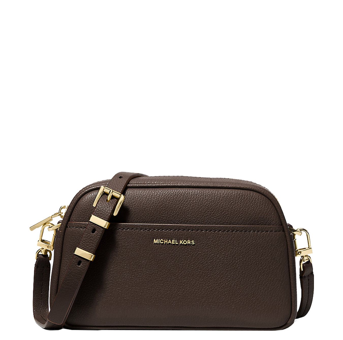 Michael Kors Jet Set crossbodytas bruin