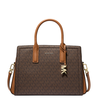 Michael Kors Laila MD Satchel brn/acorn