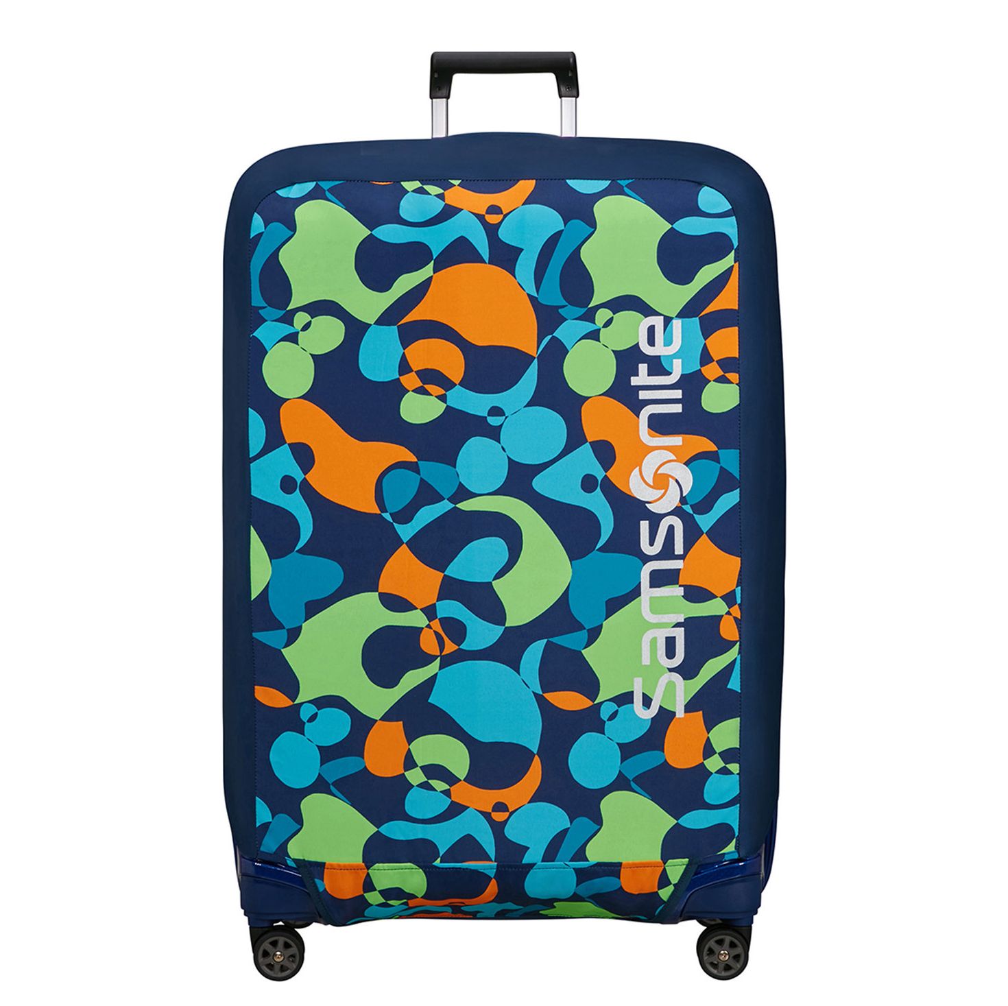 Kofferhoes Samsonite TA Revolution vouwbaar Luggage Cover XL colorwave