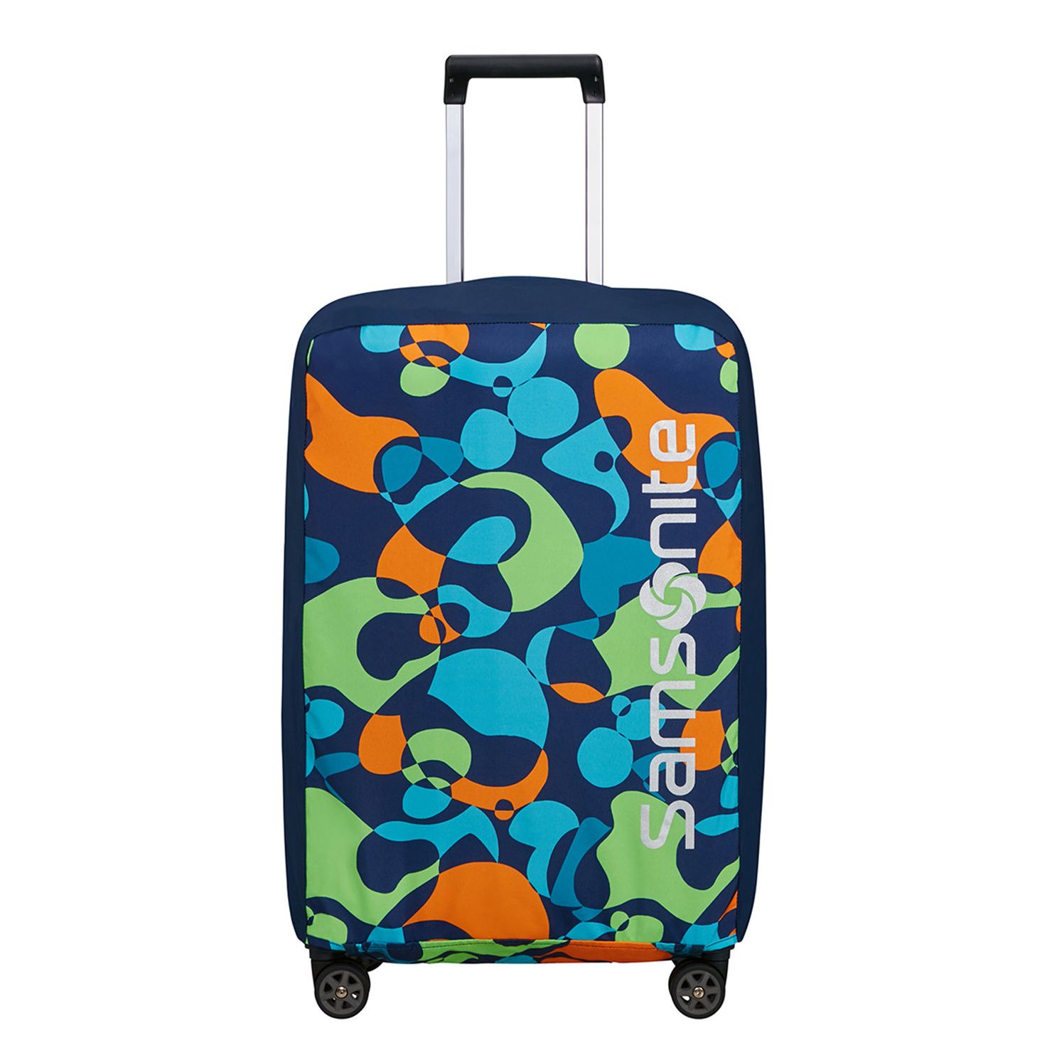 Kofferhoes Samsonite TA Revolution vouwbaar Luggage Cover M colorwave