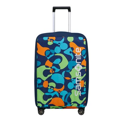 Samsonite TA Revolution Foldable Luggage Cover M colorwave