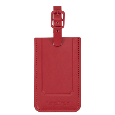 Samsonite TA Revolution Rectangle Luggage Tag X2 red