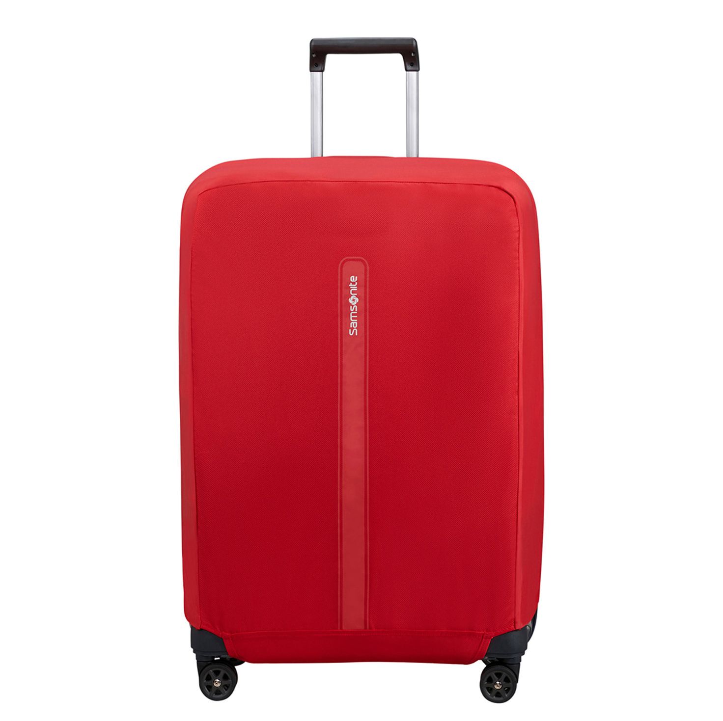 Kofferhoes Samsonite TA Revolution vouwbaar Luggage Cover L red