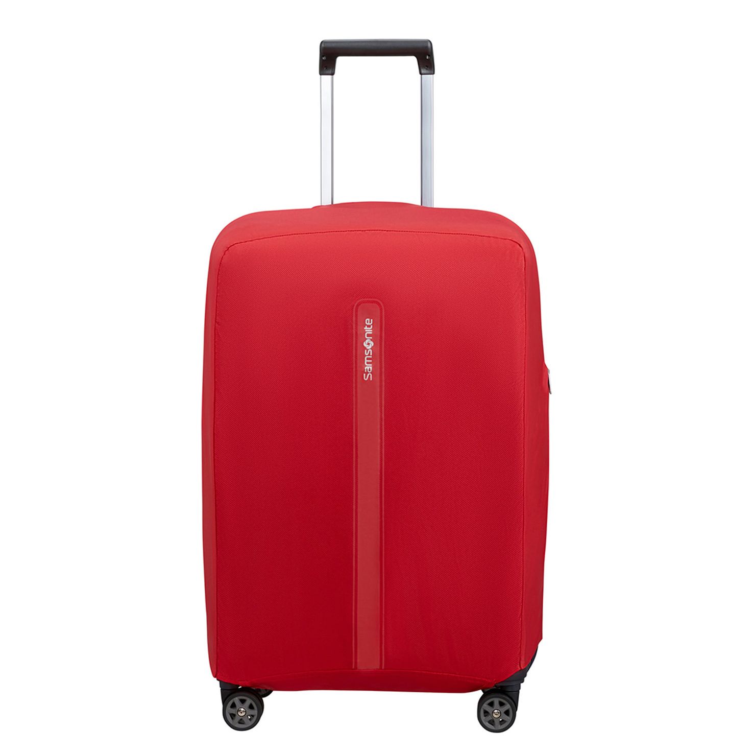 Kofferhoes Samsonite TA Revolution vouwbaar Luggage Cover M red