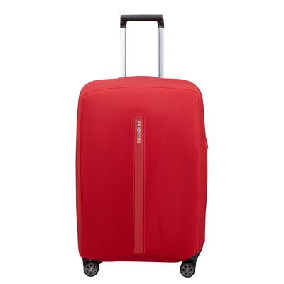 Samsonite TA Revolution Foldable Luggage Cover M red