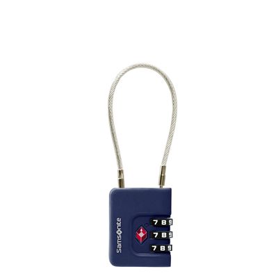 Samsonite TA Revolution Cablelock 3 Dial TSA midnight blue
