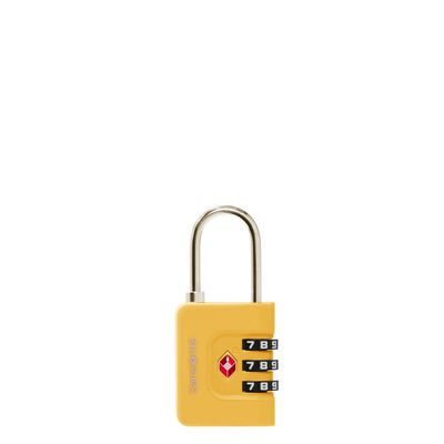 Samsonite TA Revolution Combilock 3 Dial TSA yellow