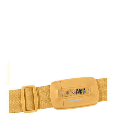 Samsonite TA Revolution Luggage Strap/TSA Lock yellow