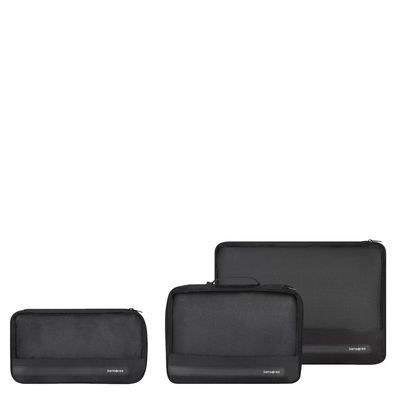 Samsonite TA Revolution Set Of 3 Packing Cubes black