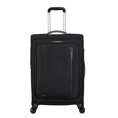 American Tourister Cloudrider Spinner M Expandable TSA jet black