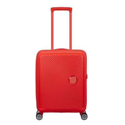 American Tourister Soundbox Spinner 55/20 TSA Expandable neon orange