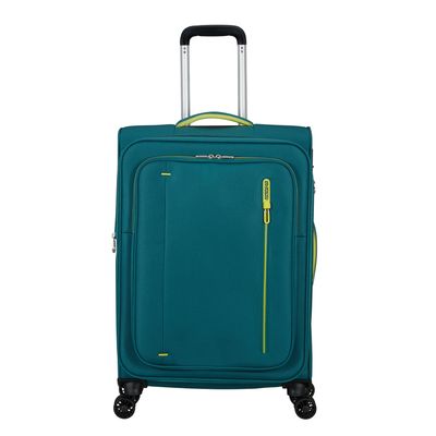 American Tourister Cloudrider Spinner M Expandable TSA misty teal