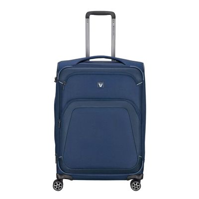 Roncato Gateway 4 Wheel Trolley 66 Expandable blue
