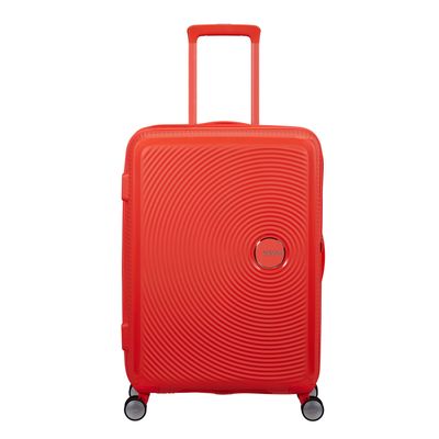 American Tourister Soundbox Spinner 67/24 TSA Expandable neon orange