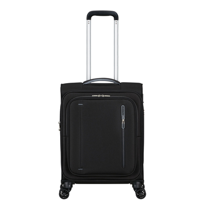 American Tourister Cloudrider Spinner S Expandable TSA jet black