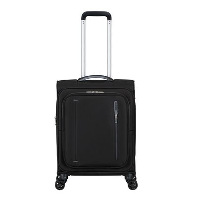 American Tourister Cloudrider Spinner S Expandable TSA jet black