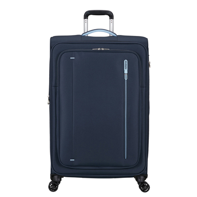 American Tourister Cloudrider Spinner L Expandable TSA sky navy