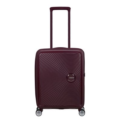 American Tourister Soundbox Spinner 55/20 TSA Expandable wild cherry