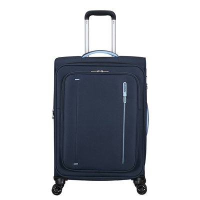 American Tourister Cloudrider Spinner M Expandable TSA sky navy