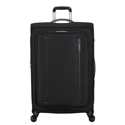 American Tourister Cloudrider Spinner L Expandable TSA jet black
