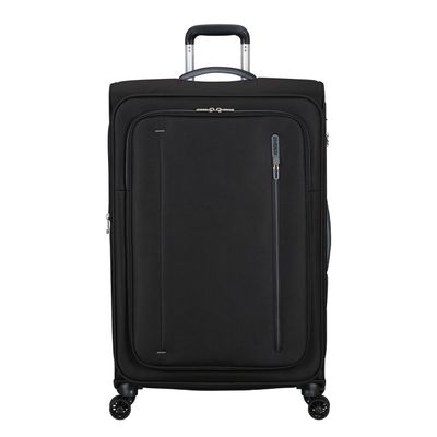 American Tourister Cloudrider Spinner L Expandable TSA jet black