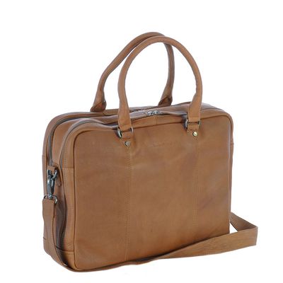 The Chesterfield Brand Stef Business Laptopbag 15.6" cognac