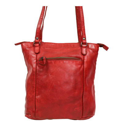 Bear Design Cow Lavato Shoulderbag red