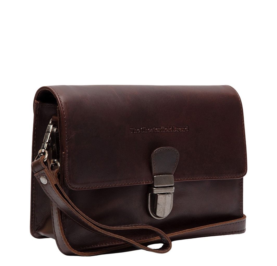 The Chesterfield Brand Lucca Shoulderbag brown damestas