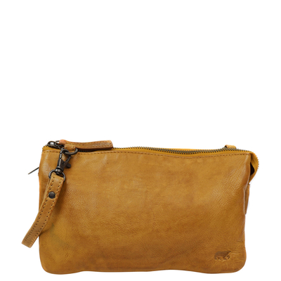 Bear Design Cow Lavato Clutch yellow
