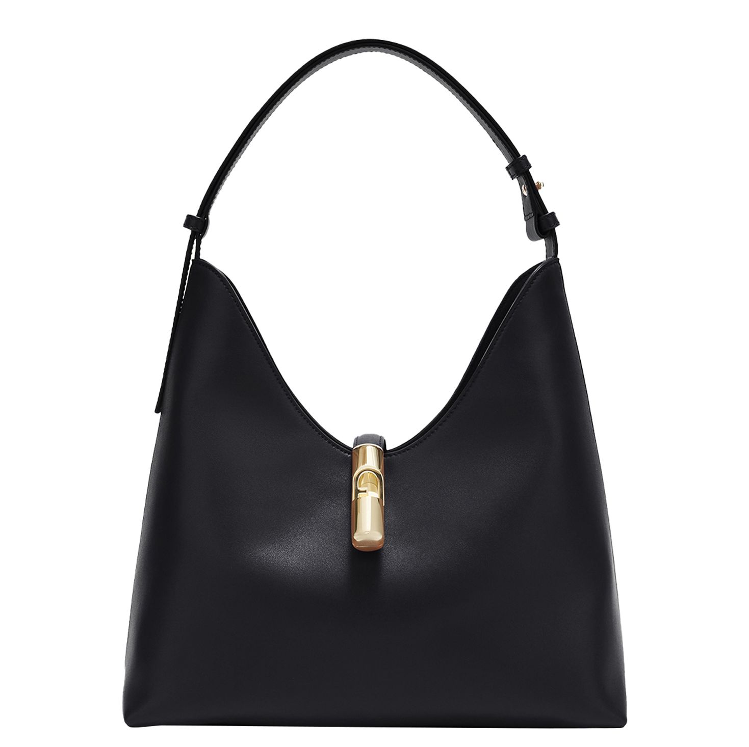 Furla schoudertas zwart