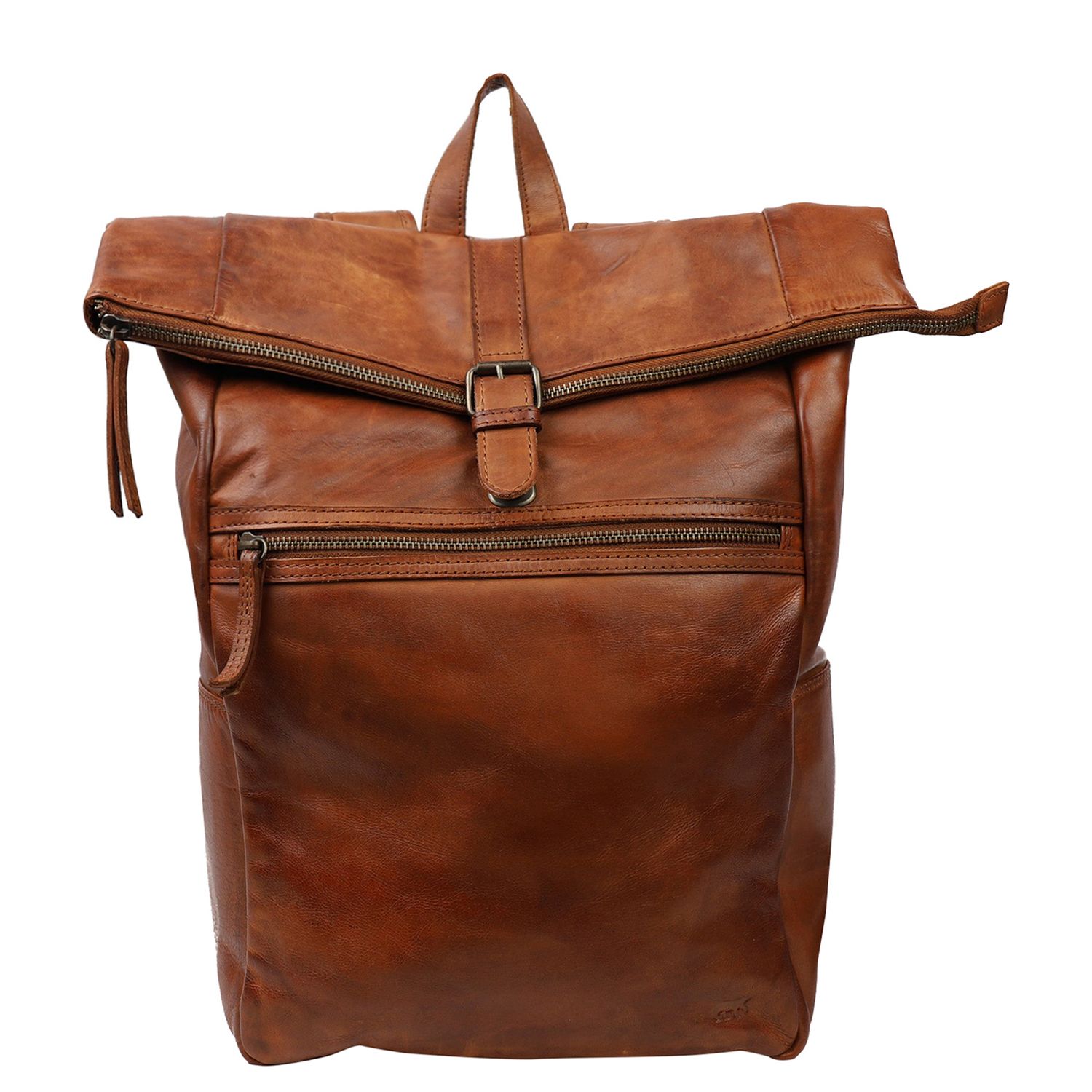 Bear Design Cow Lavato Laptop Rugzakken bruin
