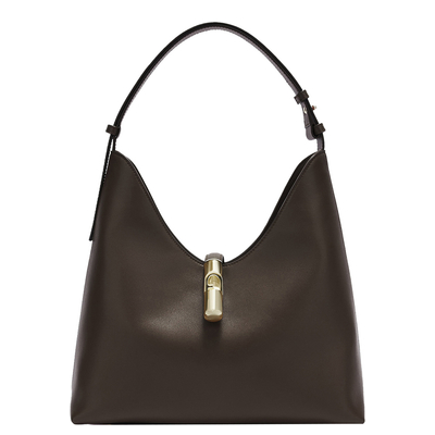Furla Goccia Hobo M cioccolato